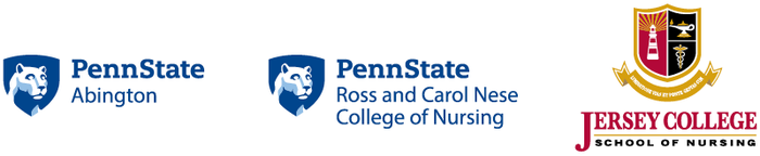 PSU Nursing Logo and Jersey College Logo