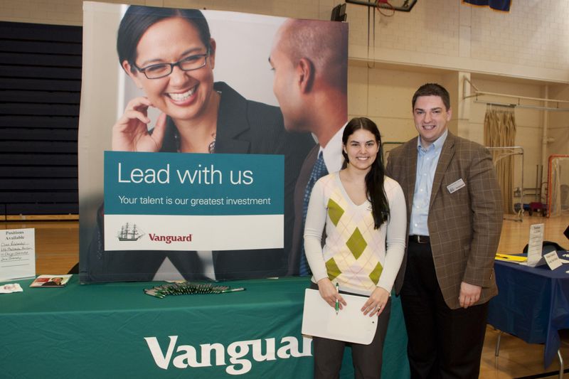 The Abington Spring Career Expo gave students the opportunity to connect with more than 60 employers.