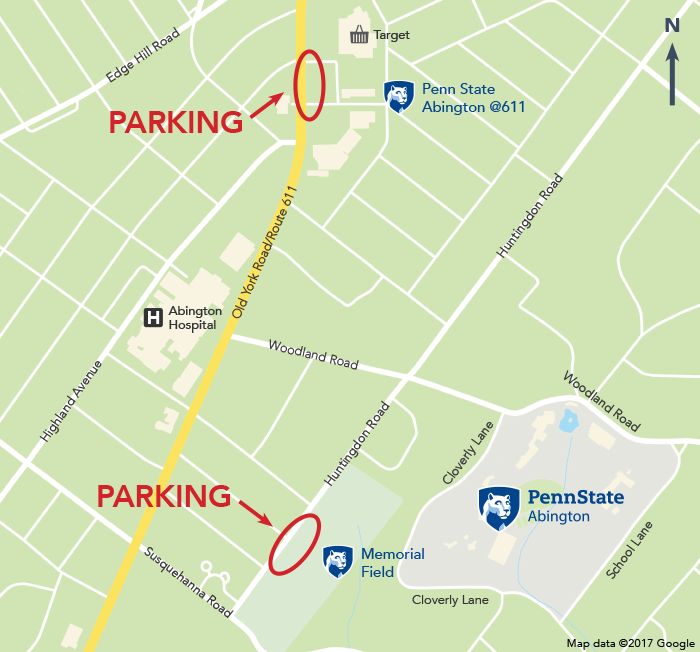 Penn State Stadium Parking Map