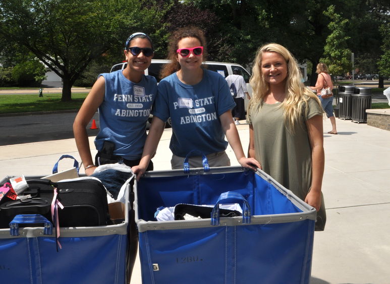 Abington move in day