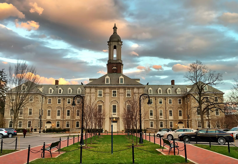 Old Main back