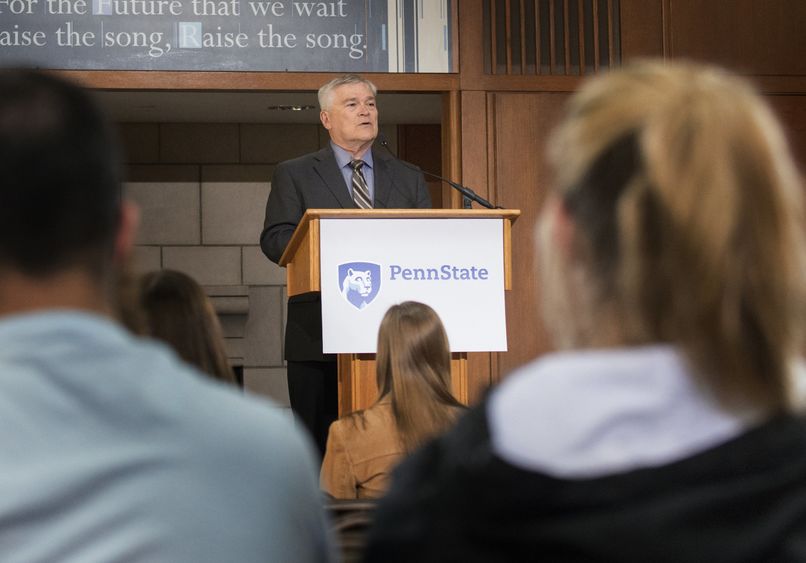 President Barron at Town Hall