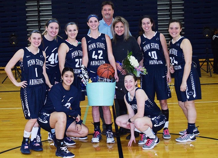 women's basketball Abington